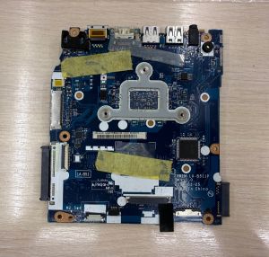 Материнская плата Packard Bell ENTF71 (Intel Celeron N2830, SOC, встроенная видеокарта, нерабочая, донор компонентов)