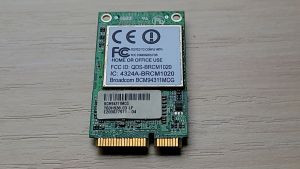 Модуль WIFI Б/У Broadcom BCM94311MCG Mini PCI (Full Size)