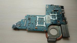 Материнская плата HP Pavilion DV7-7000 (без процессора, HM77, Nvidia GeForce GT 630M, рабочая)