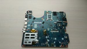 Материнская плата Samsung R518 (без процессора, AC82GM45, встроенная видеокарта, нерабочая, донор компонентов)