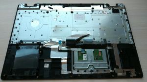 Палмрест (низ с тачпадом) Б/У Packard Bell ENLG71BM
